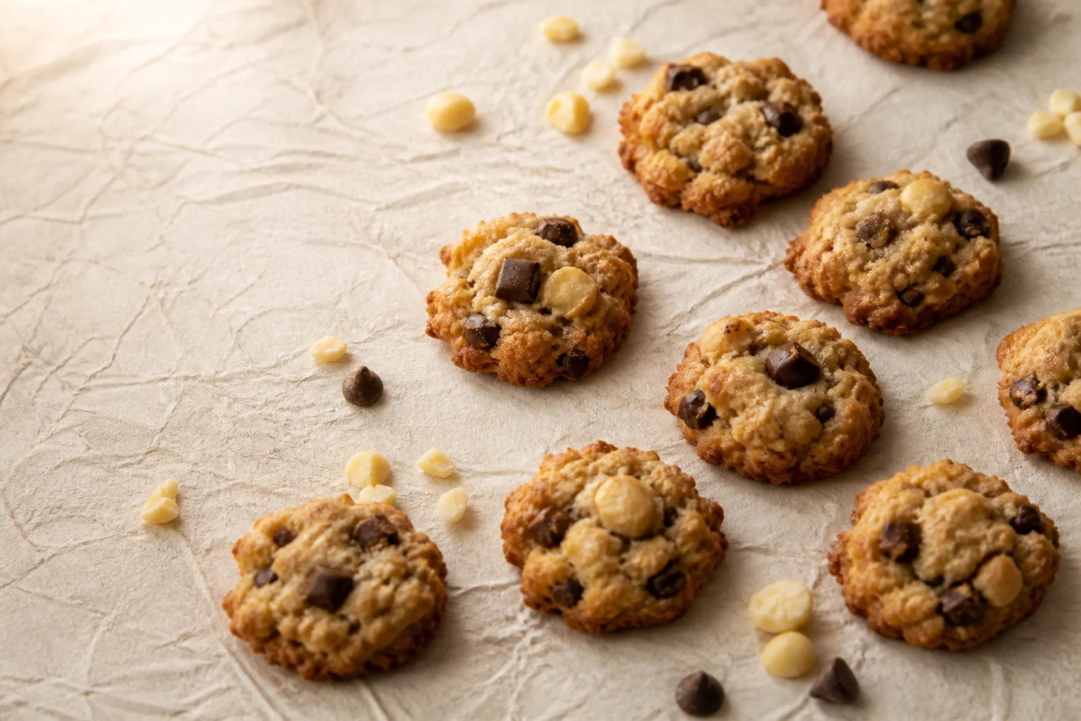 Chocolate Chip Macadamia Cookies feature photograph