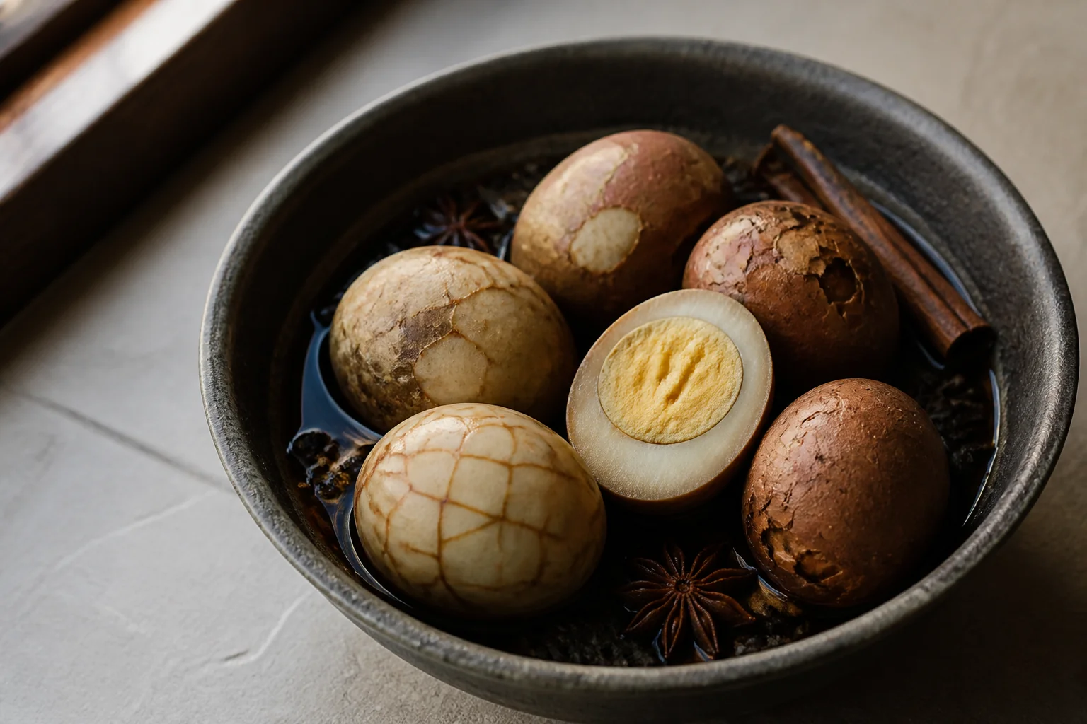 Pu-erh Tea Eggs feature photograph